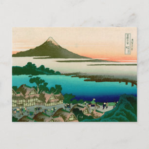 山富士36景、北斎素晴らしヴィンテージ ポストカード