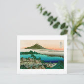 山富士36景、北斎素晴らしヴィンテージ ポストカード (スタンド正面)