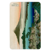 山富士36景、北斎素晴らしヴィンテージ マグネット (縦)