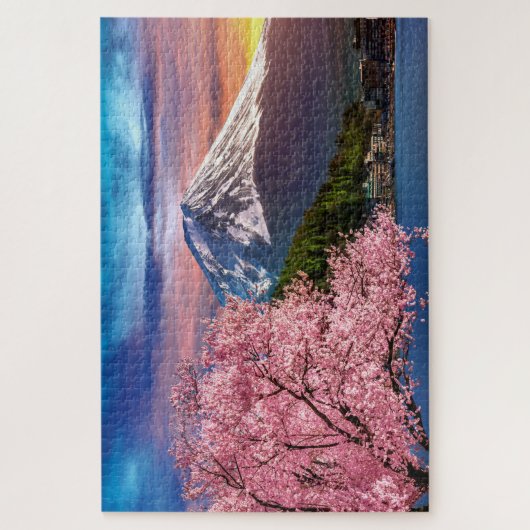 山富士 ジグソーパズル (縦)