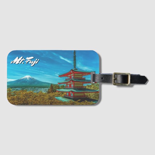 山富士 ラゲッジタグ (正面横)