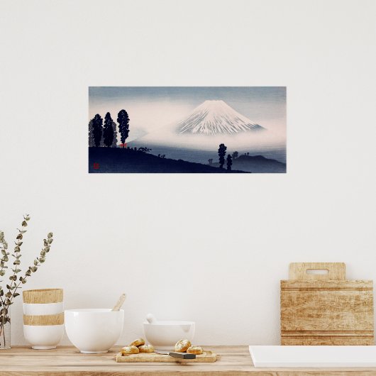 山富士：高橋博章 ポスター (キッチン)