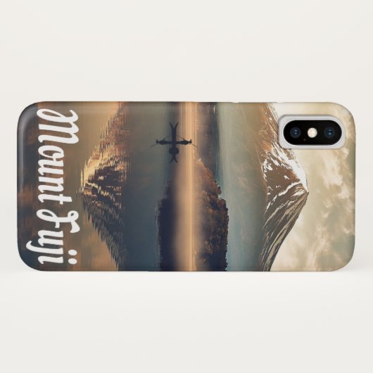 山富士 Case-Mate iPhoneケース (裏面(横))