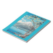 山富士from山中湖 ノートパッド (回転)