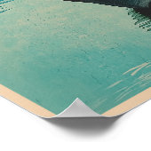 山富士from山中湖 ポスター (角)