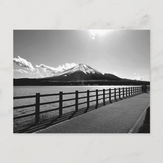 山富士from山中湖 ポストカード (正面)