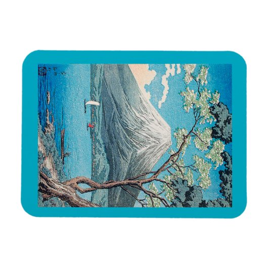 山富士from山中湖 マグネット (横)