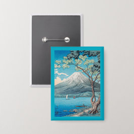 山富士from山中湖 缶バッジ