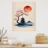 山寺 ポスター (キッチン)