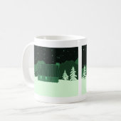 山小屋のマグカップ コーヒーマグカップ (正面左)