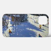 山小屋Morzine Case-Mate iPhoneケース (裏面 (横))