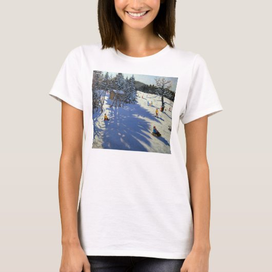 山小屋Morzine Tシャツ (正面)