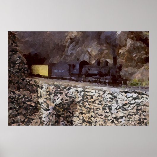 山岳トンネル ポスター (正面)