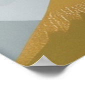 山岳ミニマル造園壁モダンポスター ポスター (角)