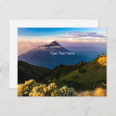 山岳写真 (正面/裏面)