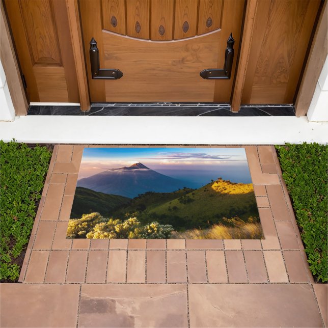 山岳写真 ドアマット (室外)