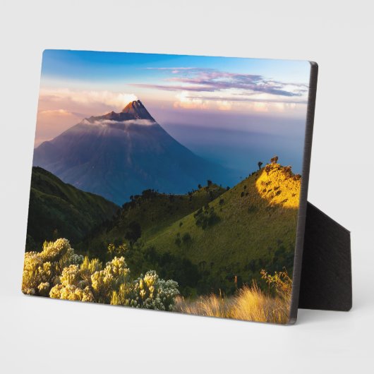 山岳写真 フォトプラーク (側面)