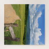 山岳地帯への道 – 20 x 20 ジグソーパズル (横)