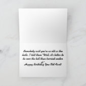 山岳地帯誕生日カード カード (内部)