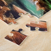山岳地帯 ジグソーパズル (側面)
