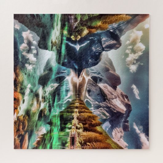 山岳地帯 ジグソーパズル (横)