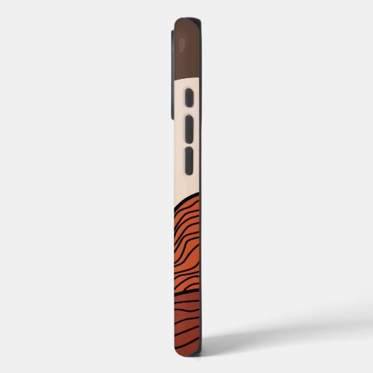 山岳地帯Boho抽象芸術iPhone / iPadケース Case-Mate iPhoneケース (裏面 / 左)