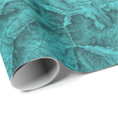 山岳地形図（青）  ラッピングペーパー (ロールコーナー)