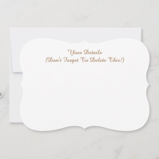 山岳招待状 (裏面)