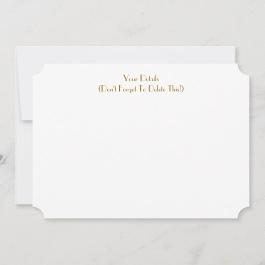 山岳招待状 (裏面)