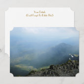 山岳招待状 (正面/裏面)