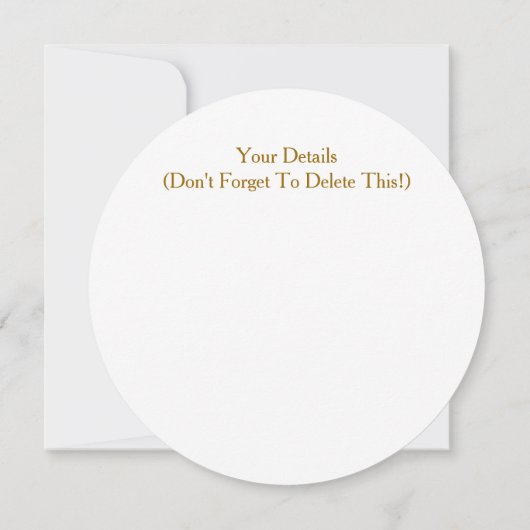 山岳招待状 (裏面)