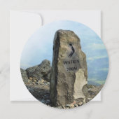 山岳招待状 (正面)