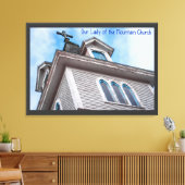 山岳教会の我々の婦人 キャンバスプリント (インサイチュ (リビング))