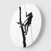 山岳時計 ラージ壁時計 (傾斜)