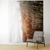 山岳松草太陽空景観 タペストリー (インサイチュ)