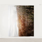 山岳松草太陽空景観 タペストリー (正面)