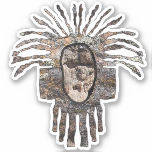 山岳精神 シール (正面)