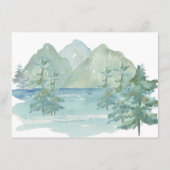 山岳素朴冒険本ベビー エンクロージャーカード (裏面)