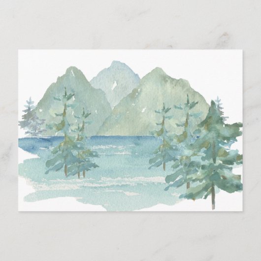 山岳素朴冒険本ベビー エンクロージャーカード (裏面)