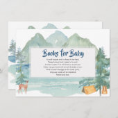 山岳素朴冒険本ベビー エンクロージャーカード (正面/裏面)