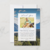 山岳自然写真悔やみや弔慰葬儀記念館 サンキューカード (正面)