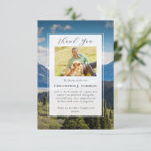 山岳自然写真悔やみや弔慰葬儀記念館 サンキューカード (スタンド正面)