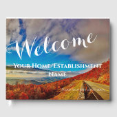 山岳風景の家/施設 ゲストブック (正面)