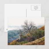 山岳風景 ポストカード (正面/裏面)