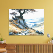 山峠 キャンバスプリント (インサイチュ (リビング))