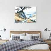 山峠 キャンバスプリント (インサイチュ (寝室))