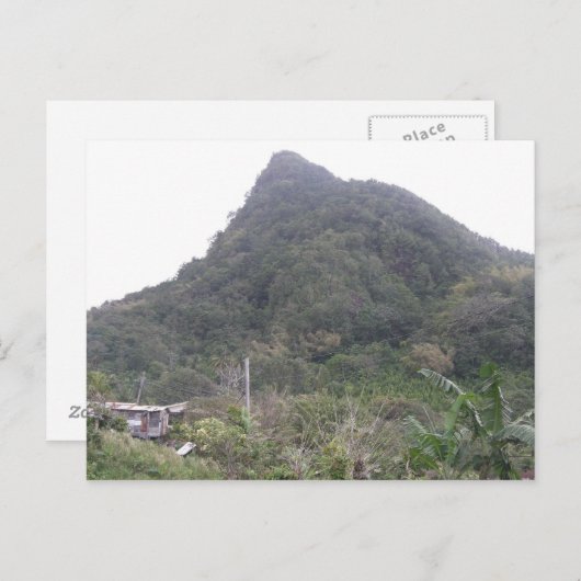 山峰 ポストカード (正面/裏面)