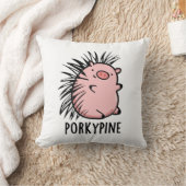 山嵐おもしろい豚パン クッション (ブランケット)