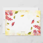 山嵐かわいこちゃん誕生会 招待状 (裏面)