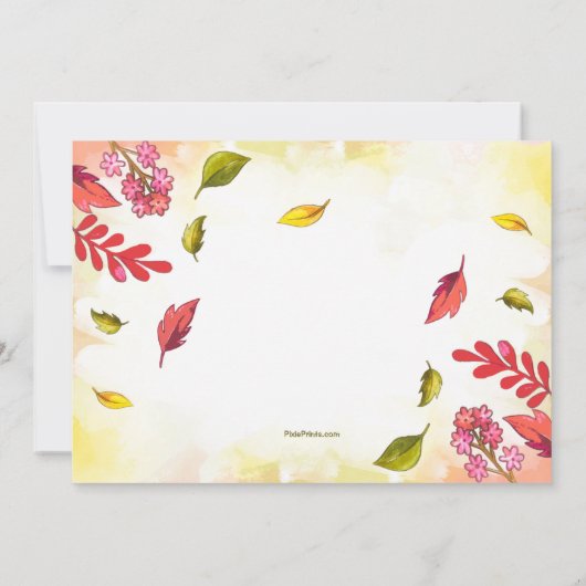 山嵐かわいこちゃん誕生会 招待状 (裏面)